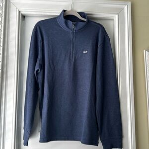 NWT Men’s Vineyard Vines long sleeve 1/4 zip, large